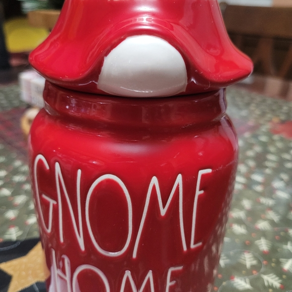 Rae Dunn "Gnome Home" Canister - Picture 8 of 11